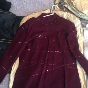 At johns evening sweater dress